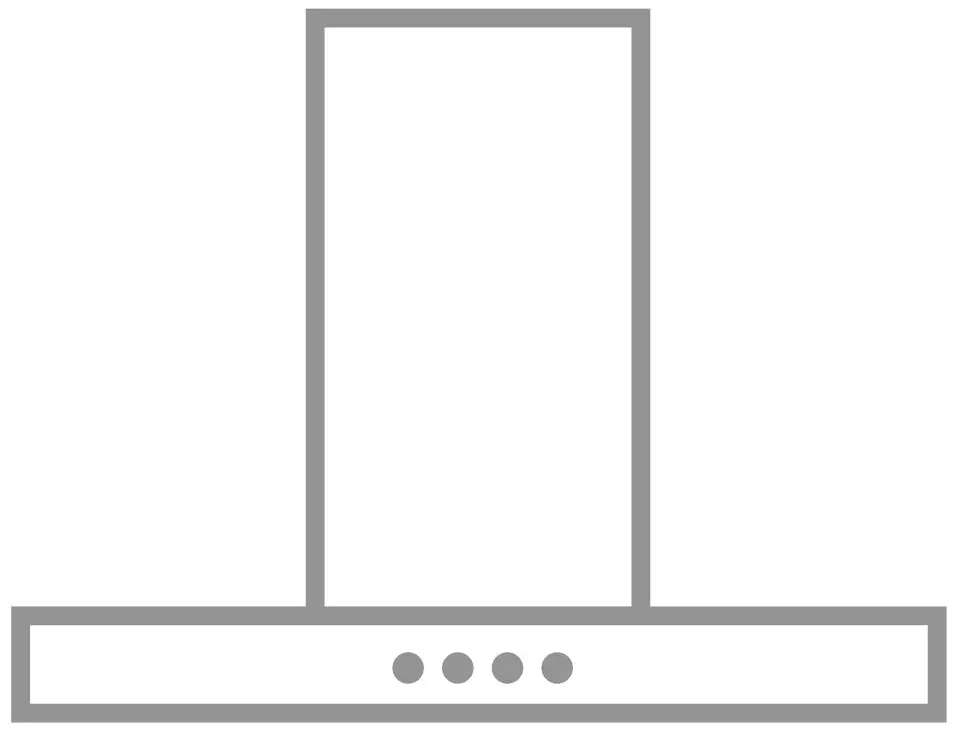 AEG DIE5961HG Kitchen Island Hood