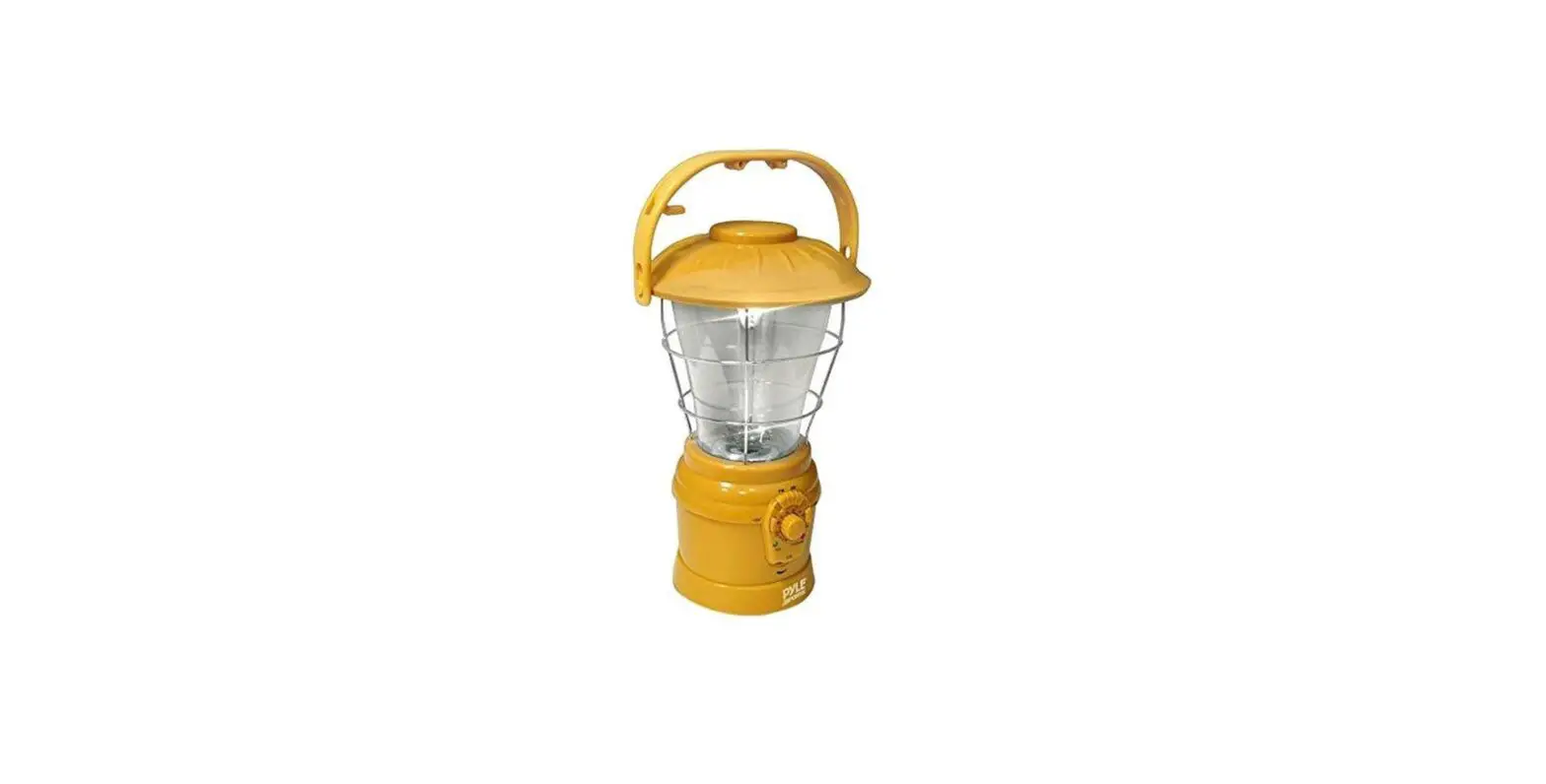 Pyle Psdnl22yl Portable Multifunctional Hand Crank Lantern User Manual