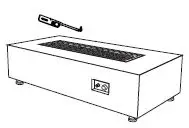 ELEMENTI OFP121NG Carrara Marble Porcelain Fire Table Owner's Manual-fig-11