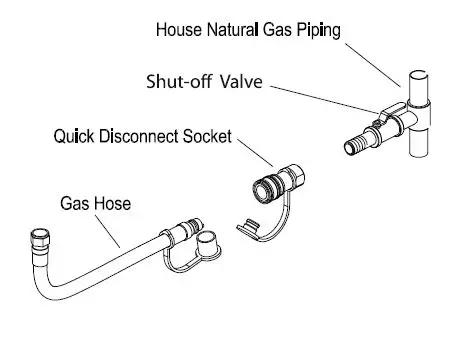ELEMENTI OFP121NG Carrara Marble Porcelain Fire Table Owner's Manual-fig-6