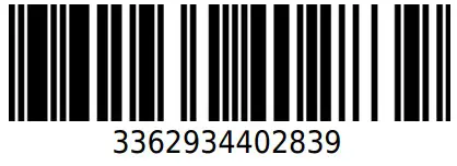 THRUSTMASTER 4460188 Gaming Controller - barcode