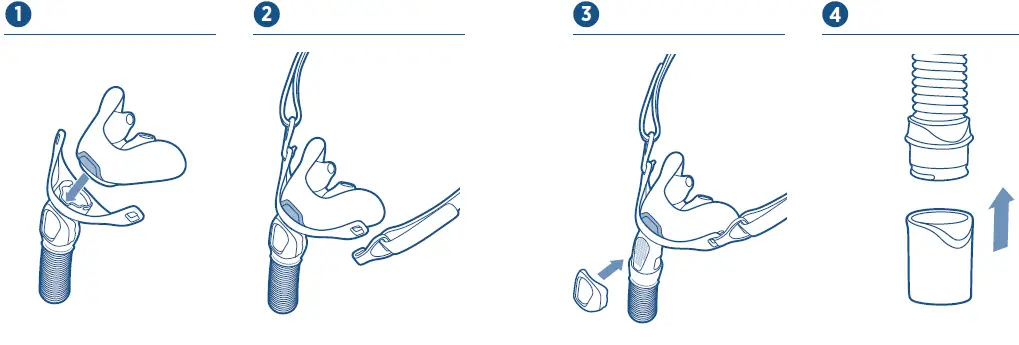 Brevida Nasal Pillow CPAP Mask 4