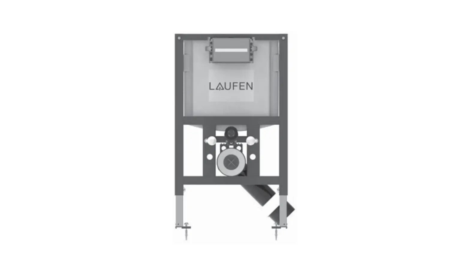 Laufen Cwnl100 Concealed Frame With Cistern Wallhung Wc Instruction Manual