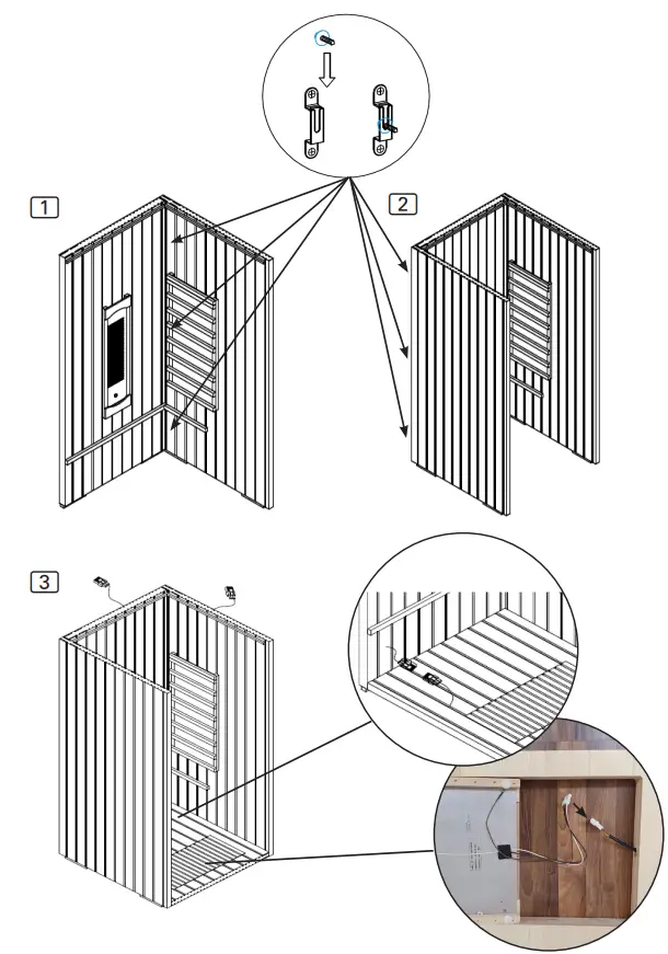 sentiotetc 1-053-078 Mini Infrared Saunas - Fig 8