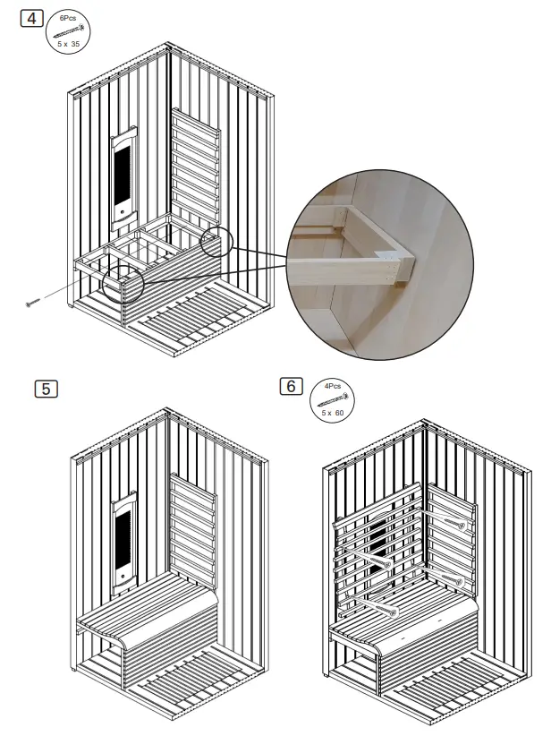 sentiotetc 1-053-078 Mini Infrared Saunas - Fig 9