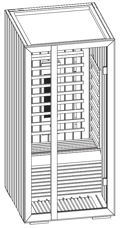 sentiotetc 1-053-078 Mini Infrared Saunas