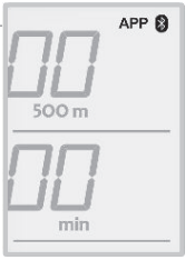 KETTLER Regatta 300 Rowing Machine - APP mode