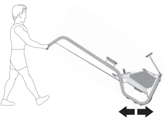 KETTLER Regatta 300 Rowing Machine - Moving