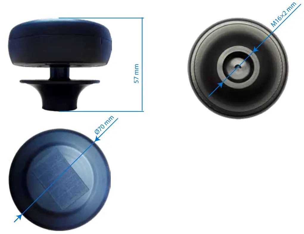 CALYPSO Ultrasonic Portable Solar Wind Meter and Data Logger - Range