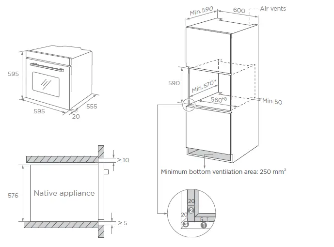 Corbero-CCHMP1033N-Built-In-Oven-fig-1