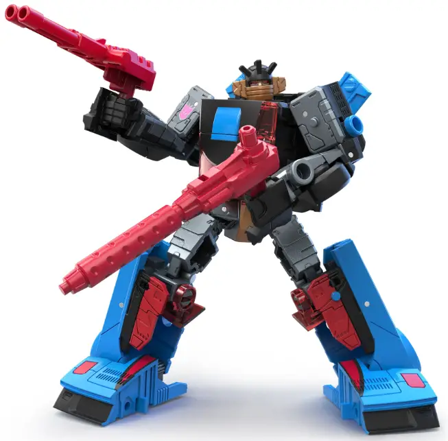 Hasbro F6280 Transformers Generations Shattered Glass Collection Decepticon Slicer with Exo Suit and IDW’s Shattered Glass Slicer - fig