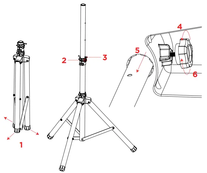 Speaker Stand Installation