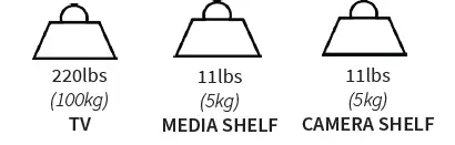 V I V O-STAND-TV22S-Silver-Mobile-TV-Cart-fig- (2)