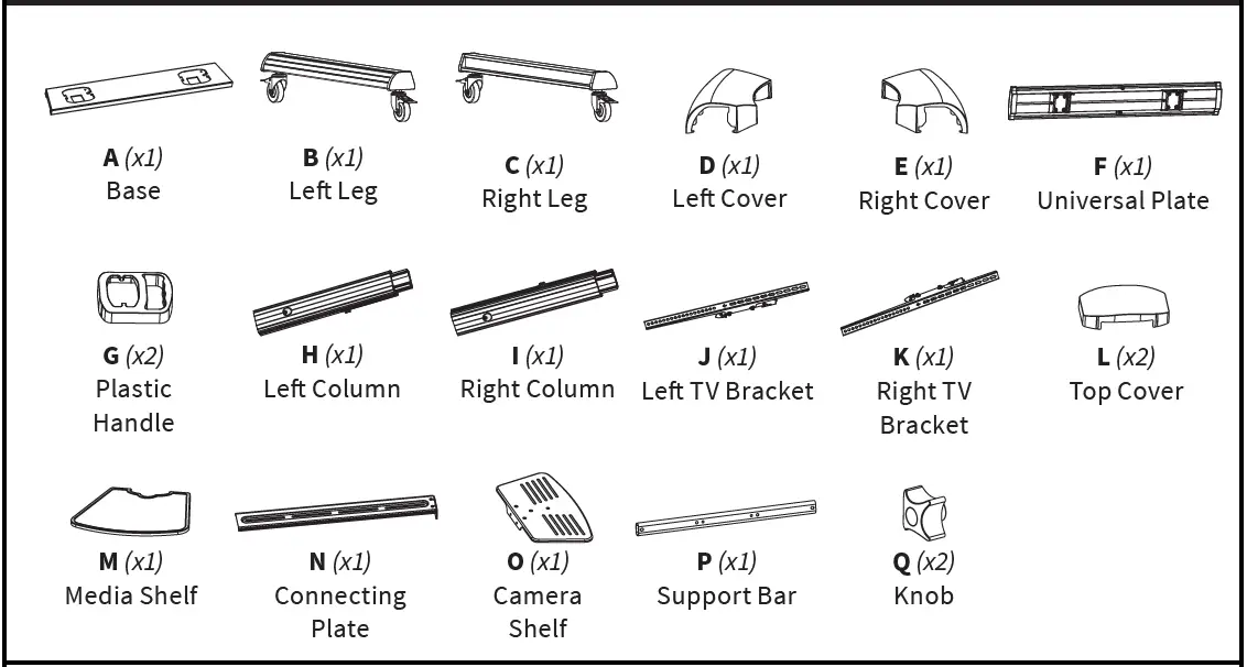 V I V O-STAND-TV22S-Silver-Mobile-TV-Cart-fig- (5)