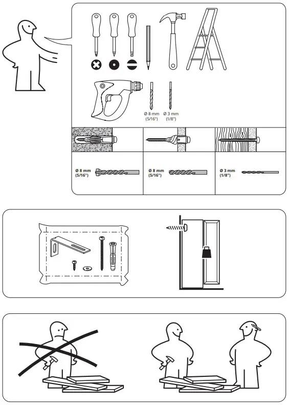 IKEA 604.569.16 HAUGA Storage Combination White - fig 1