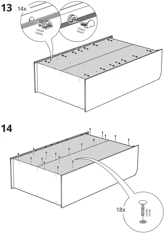 IKEA 604.569.16 HAUGA Storage Combination White - fig 12