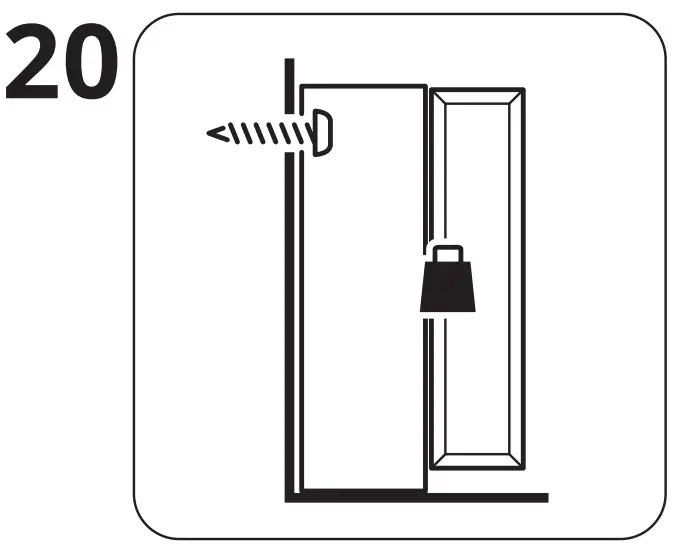 IKEA 604.569.16 HAUGA Storage Combination White - fig 17