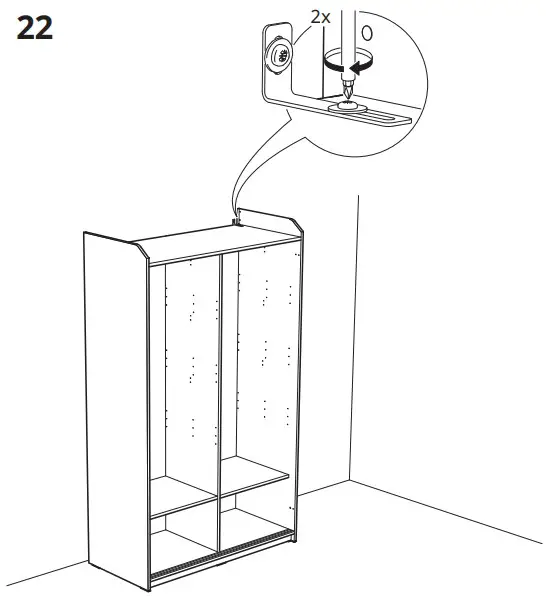IKEA 604.569.16 HAUGA Storage Combination White - fig 20