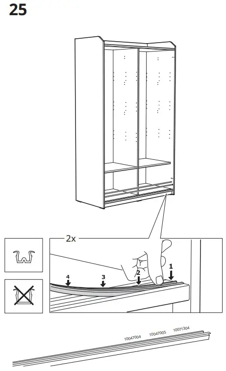 IKEA 604.569.16 HAUGA Storage Combination White - fig 22