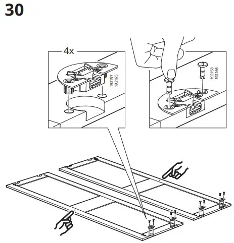 IKEA 604.569.16 HAUGA Storage Combination White - fig 26