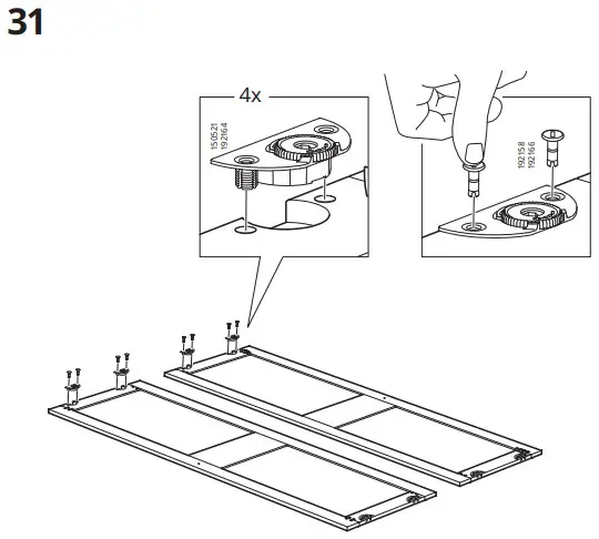 IKEA 604.569.16 HAUGA Storage Combination White - fig 26
