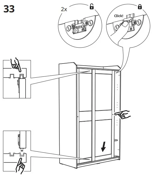 IKEA 604.569.16 HAUGA Storage Combination White - fig 29