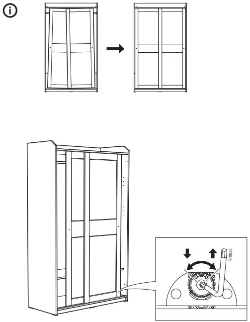 IKEA 604.569.16 HAUGA Storage Combination White - fig 30
