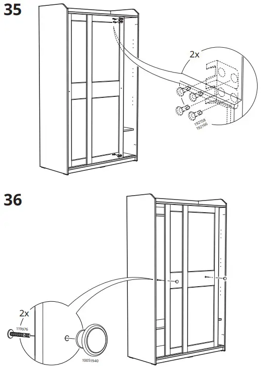 IKEA 604.569.16 HAUGA Storage Combination White - fig 32