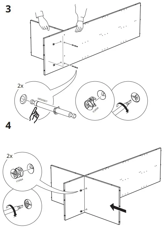 IKEA 604.569.16 HAUGA Storage Combination White - fig 7