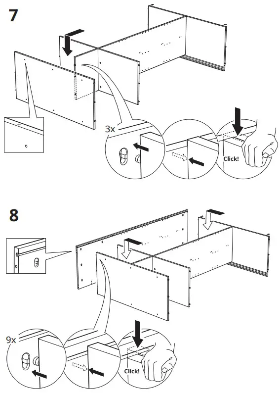 IKEA 604.569.16 HAUGA Storage Combination White - fig 9