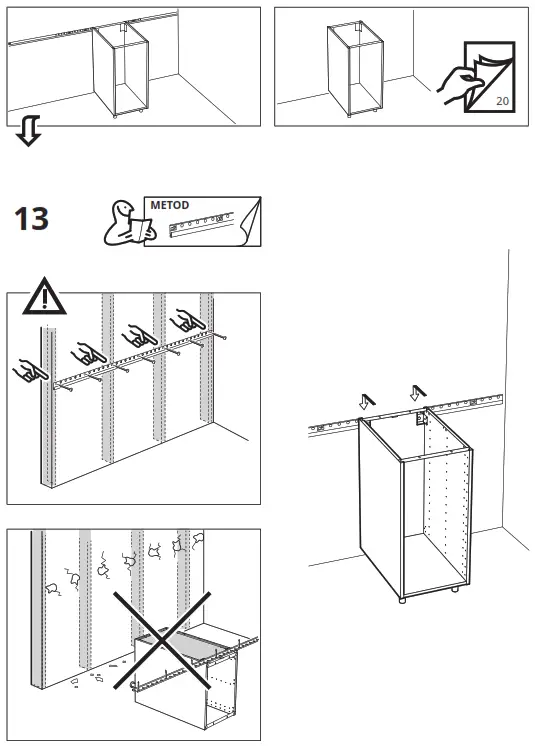 IKEA METOD Cabinet Frames - Figure12