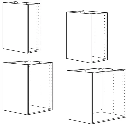 IKEA METOD Cabinet Frames