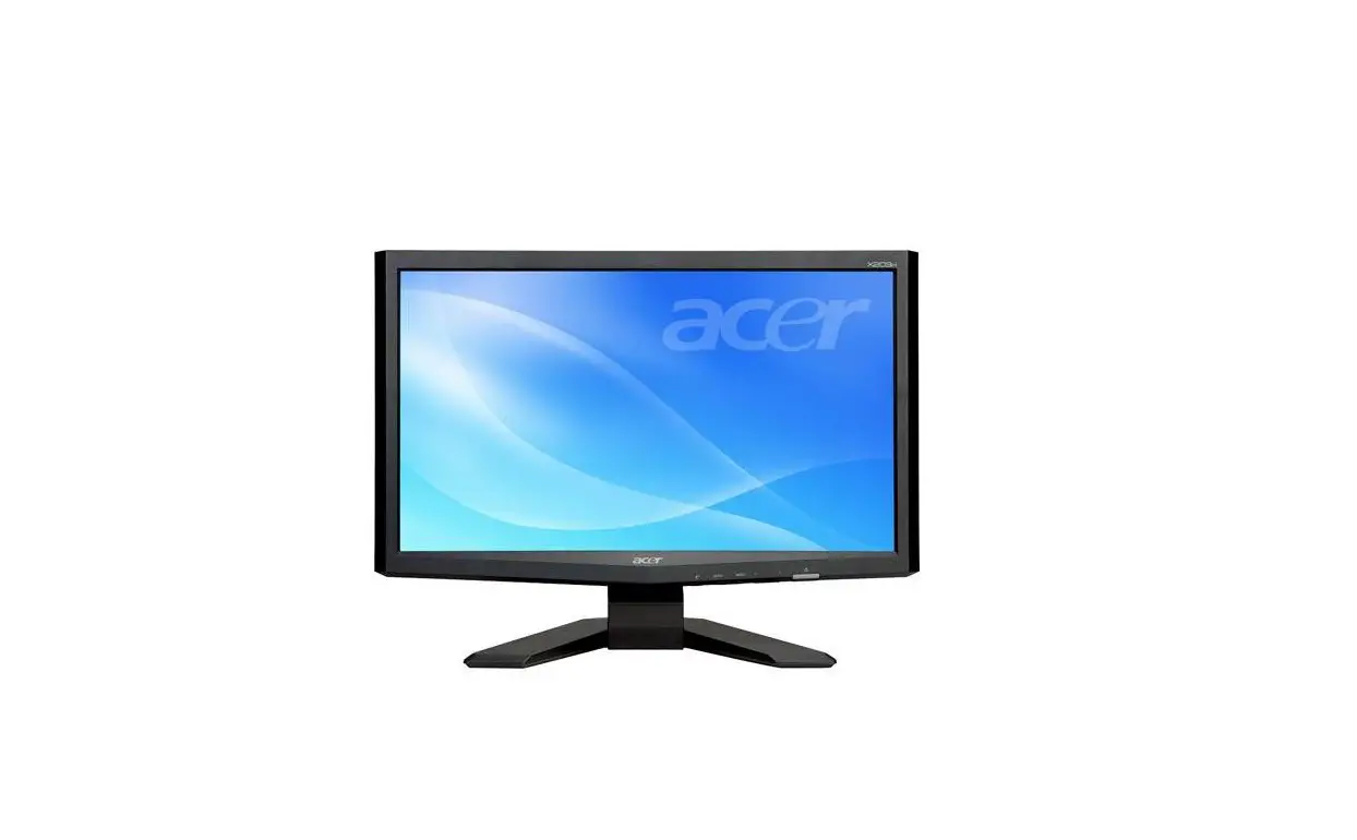 Acer X203h 20-inch Lcd Monitor User Guide