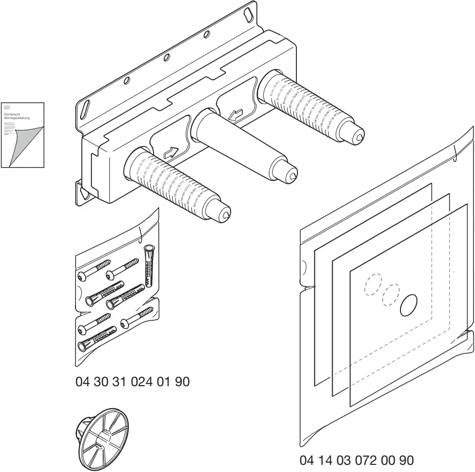 DORNBRACHT 35 700 970 90 - Parts supplied 2
