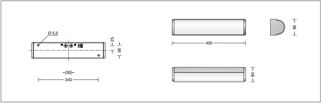 BEGA-50-607-3-Wall-Luminaire-FIG-1