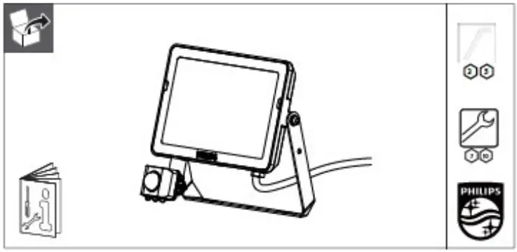 PHILIPS-911401873883-Decoflood-Floodlight-PIR-Motion-Sensor-FIG-1