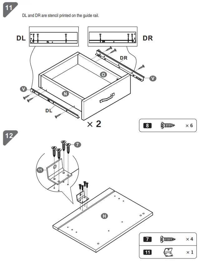 Casagear BM284573 32 Inch Metal Office Filing Cabinet 3 Drawers 2 Cabinets - fig 15