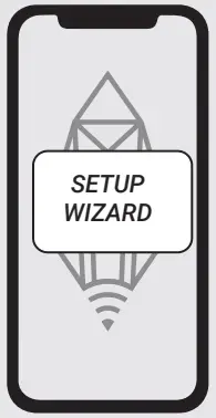 VILLAGE LIGHTING Light Stream Wireless Switch - Wizard Menu
