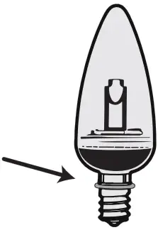 VILLAGE LIGHTING Light Stream Wireless Switch - pattern of channels