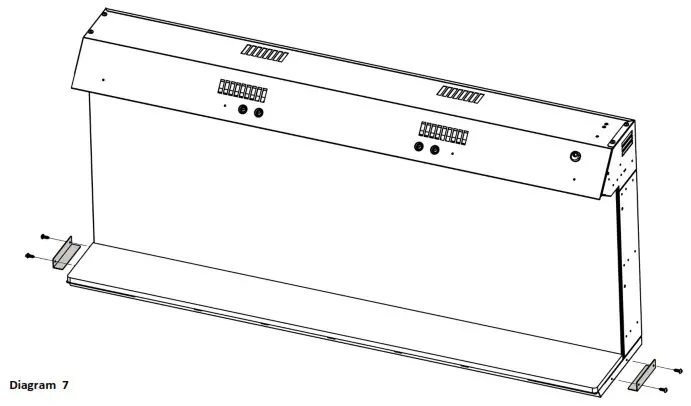 PRYZM Volta 42 Inch Inset Fire Conversion Kit - Assembly 4