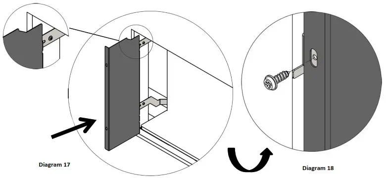 PRYZM Volta 42 Inch Inset Fire Conversion Kit - Installation 7