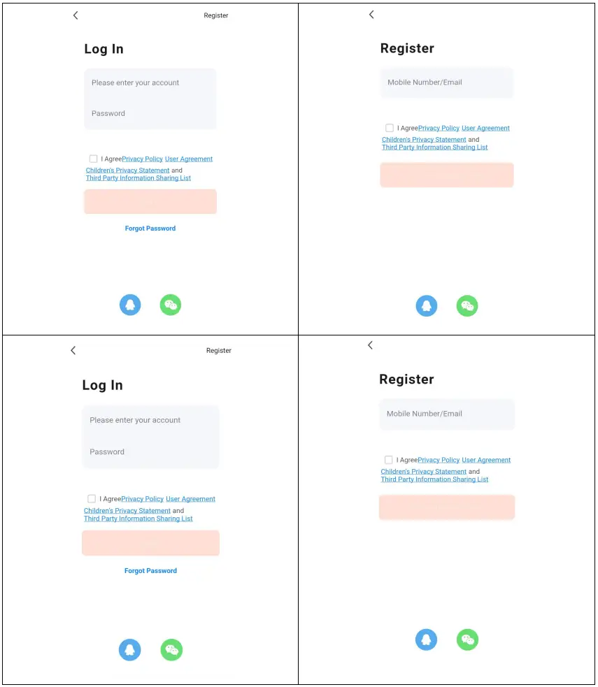 EVOLVEO 2020105 Detective WIP 2M SMART - Registration and login