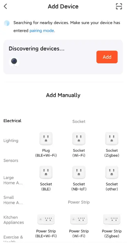 EVOLVEO 2020105 Detective WIP 2M SMART - entered pairing mode