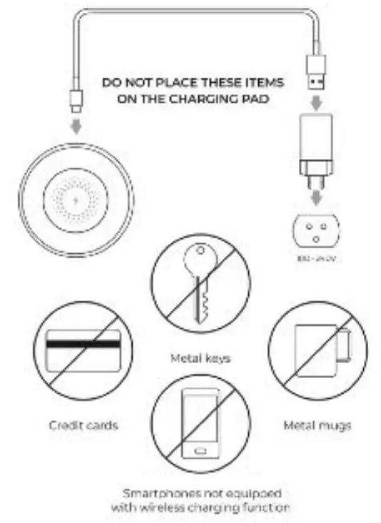 muggo LK60B Qi Grande Intelligent Self Heated Cup User Manual - INSTRUCTION