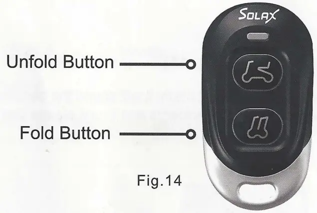 SOLAX S3021 Folding Electric 4 Wheel Scooter - Fig 12