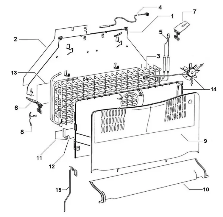 FISHER PAYKEL RF522BLXFDU5 FP EU Refrigerator Freezer - Fig 8