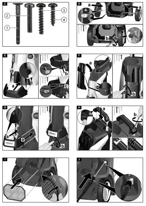 KARCHER K5 Premium Power Control Pressure Washer - fig 2