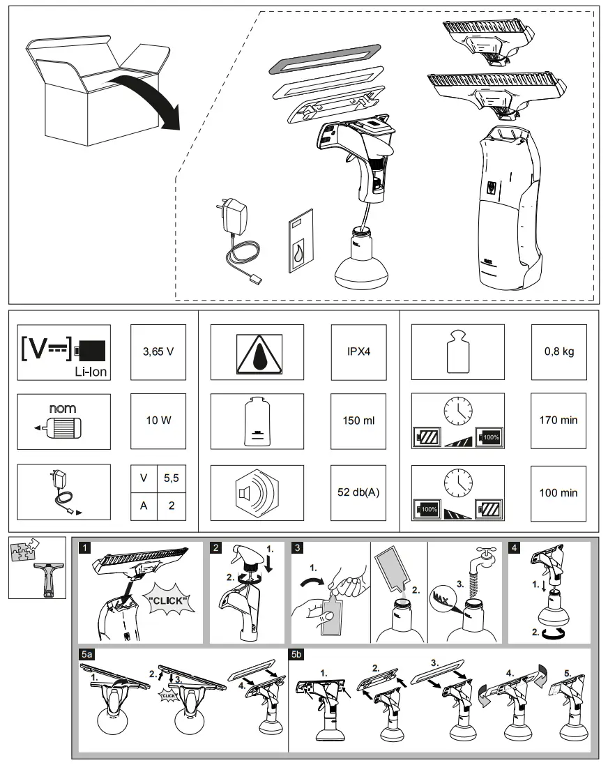 KARCHER WV 6 Premium Window Vacuum Cleaner