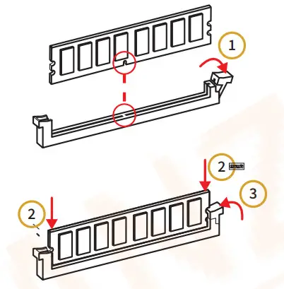 HUANANZHI H61 M.2 Motherboard - installation 4