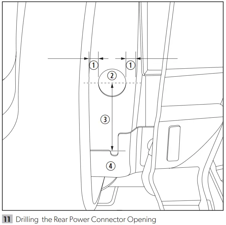 DOMETIC CCF-T GM Console Refrigerator - assembly 11